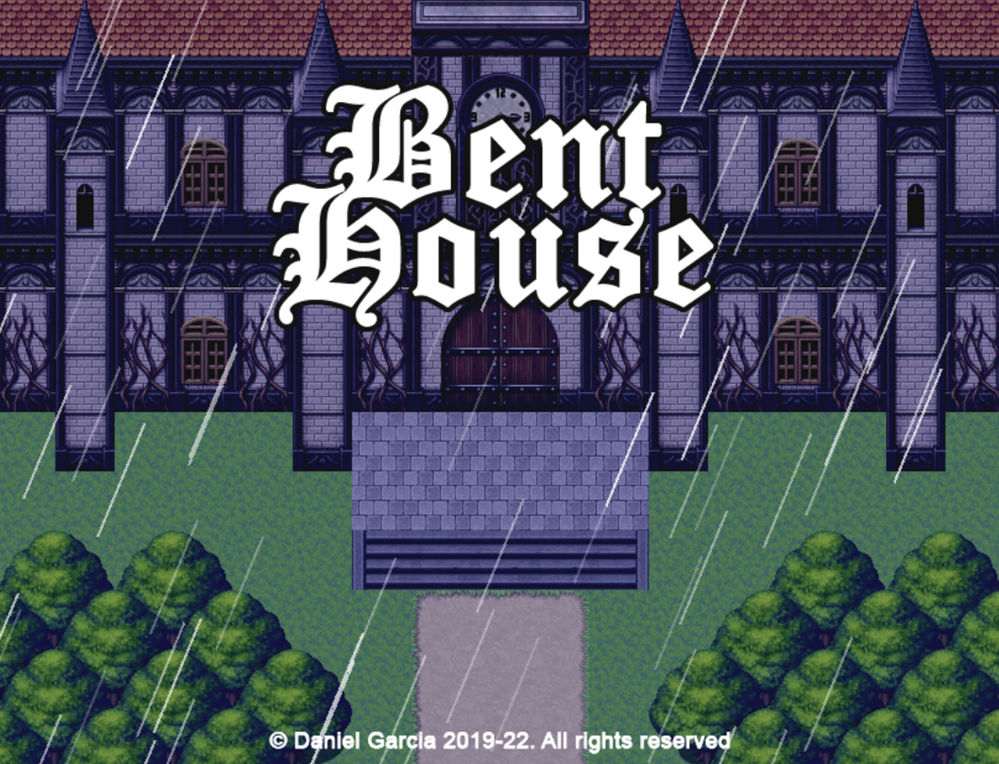 Bent House adventure video game « Daniel Garcia Art